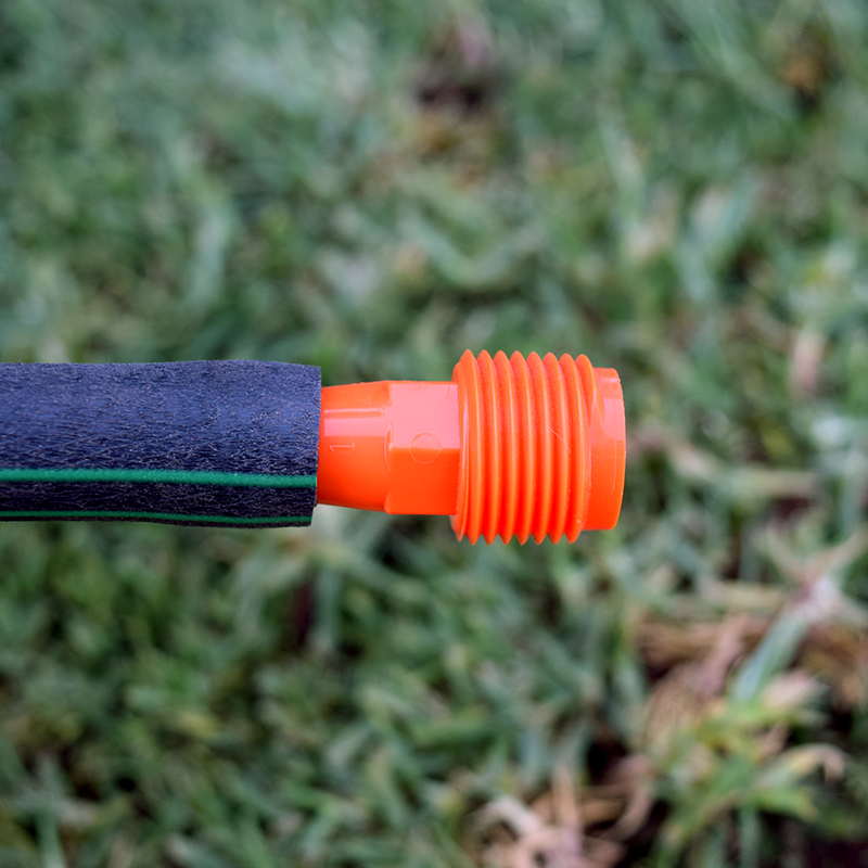 Swing Adaptor installed on funny pipe