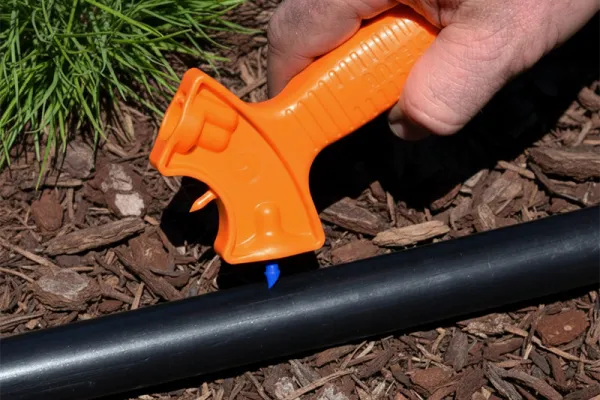 Drip Mate Tool installing SPEC Drip Self Piercing Emitter